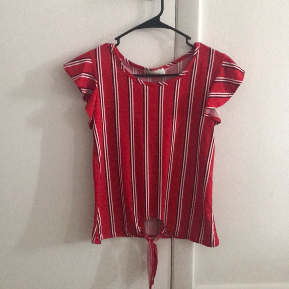Tied blouse